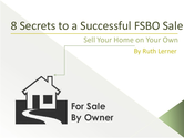8 Secrets to a Successful FSBO Sale