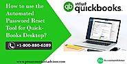 How to use the Automated Password Reset Tool for QuickBooks Desktop?