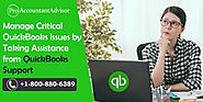 Manage Critical QuickBooks Issues by Taking Assistance from QuickBooks Support