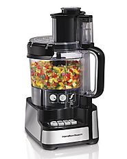 Hamilton Beach 70725A 12-Cup Stack and Snap Food Processor
