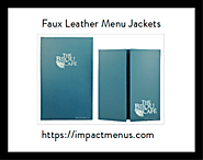 Restaurant Menu Folder | Impact Menus