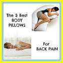 The 3 Finest Body Pillows for Back Pain (Reviews & Costs) - Back Pain Relief Products