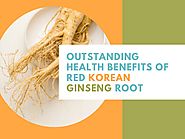 Outstanding health benefits of red korean ginseng root