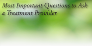 Most Important Questions to Ask an Addiction Treatment Centre - Bellwood Health Services
