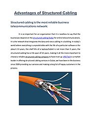 Get Advantages of Structured Cabling installation Services in Dubai