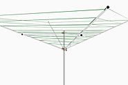 DELUXE TOP SPINNING CLOTHESLINE TS4-140
