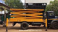 Truck Mounted Scissor Lift - Quality Truck Mounted Scissor Lift supplier from Coimbatore.
