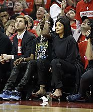 Kylie Jenner And Travis Scott Enjoy Courtside Date Night At NBA Playoffs