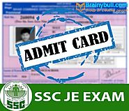 SSC JE Admit Card 2017-18, SSC Junior Engineer Tier-1 Hall Ticket Download