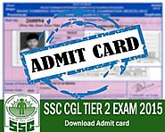 SSC CGL TIER 2 Admit Card - Download Now