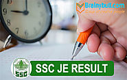 SSC JE Result 2018: SSC Junior Engineer Paper-1 Result, Cut Off Marks