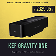 KEF GRAVITY ONE Porsche Design Portable Bluetooth Speaker