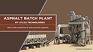 Asphalt batching plant | Stationary batching plants