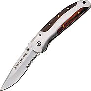 Winchester Stainless and Wood Linerlock