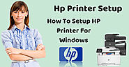How to setup HP Printer for Windows through HP Printer Setup? |
