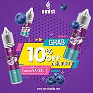 Get upto 10% off on Blueberry Flavour E Liquid