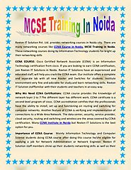 MCSE Training In Noida