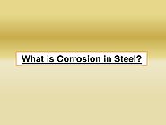 What is Corrosion in Reinforced Bars?