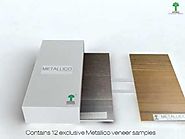 Metallico Veneers Sample Box | Natural Veneers