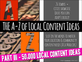 The A-Z of Local Content.