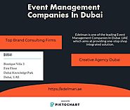 Event Management Companies In Dubai 