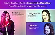 Insider Tips For Effective Social Media Marketing From These Inspiring Women Marketers | VOCSO Blog