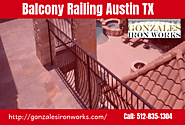 Balcony Railing Austin TX | Gonzales Iron Works