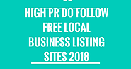 Top 50 High PR Do Follow Free Local Business Listing Sites 2018