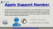 Apple tech support & services support for technical issues by Apple Support Number - Issuu