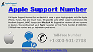 Apple Contact Number USA @1-800-501-2708 | edocr