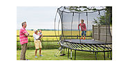 Find New Range of Outdoor Trampoline With Safety Enclosure | Happy Trampoline