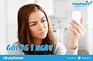 Đăng ký 3G Vinaphone 1 ngày giá rẻ chỉ từ 2.000 - 15.000 đồng/ngày