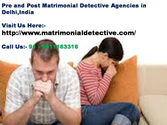 Services Offered by Matrimonial Detectives