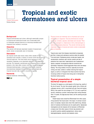 Tropical and exotic dermatoses and ulcers (PDF Download Available)