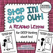 Leadership/Choices/Critical Thinking: Step In! Step Out! {A Reading Lesson for DEEP Thinking}