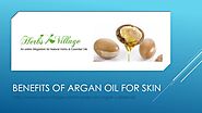 Benefits of Argan Oil for skin