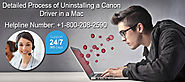 Detailed Process of Uninstalling a Canon Driver in a Mac