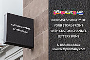 Make Your Business Succeed With Custom Channel Letters Signs and Embroidered Caps