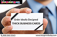 What Are The Advantages Of Thick Business Cards Printing?