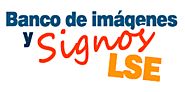 Banco de imágenes y signos.Lengua de signos española