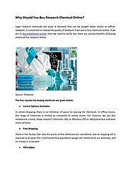 PPT - Why Should You Buy Research Chemical Online? PowerPoint Presentation - ID:7937452
