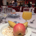 Audioboo / Moi parlant Francais - fun with French language over pilgrimage breakfast