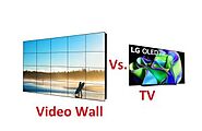Comparing Video Walls and TVs to Navigate Visual Excellence