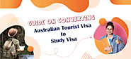 Convert Tourist Visa to Student Visa Australia