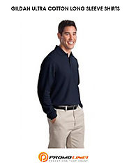 Custom Polo Shirts | Long Sleeve Gildan Polo Shirts | Promoline1