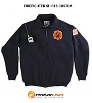 Outerwear Jackets | Navy Full Zip Firefighter Shirts | Promoline1