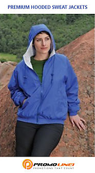 Outerwear | Ladies Premium Nylon Hooded Sweat Jacket | Promoline1