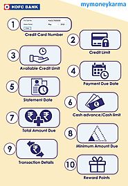 Get HDFC Credit Card Statement through HDFC Netbanking
