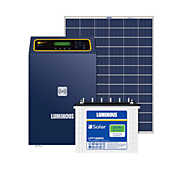 1 kW On Grid Solar System - Luminous Brand - Rs. 95,000
