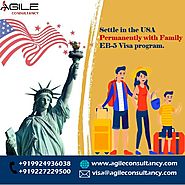 Settle in the USA permanently with family.